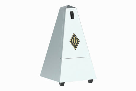 Wittner metronom pyramideform - sølv matt blank 845202
