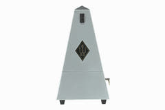 Wittner metronom pyramideform - sølv matt blank 845202