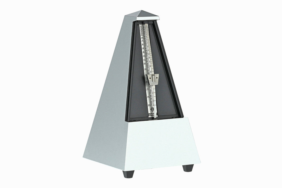Wittner metronom pyramideform - sølv matt blank 845202