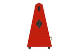 Wittner metronom pyramideform - mørkerød matt 845201