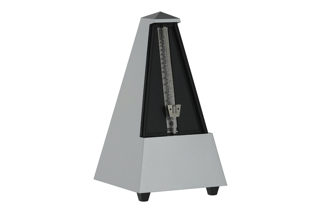 Wittner metronom pyramideform – sølv matt blank 855202