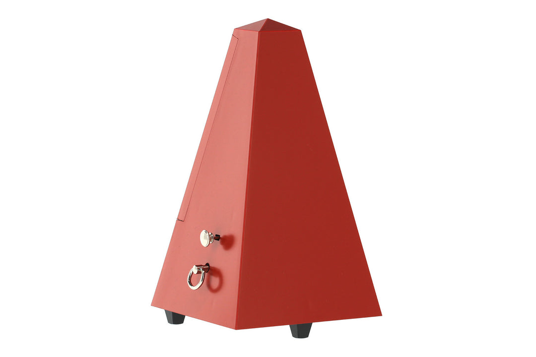 Wittner metronom pyramideform – mørkerød matt 855201