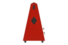 Wittner metronom pyramideform – mørkerød matt 855201