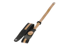 GEWA Gitarer-reimer Prestige 65 polstret Security Locks - svart perforert/brun