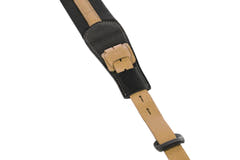 GEWA Gitarer-reimer Prestige 65 polstret Security Locks - svart perforert/brun