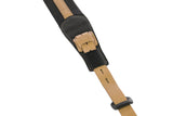 GEWA Gitarer-reimer Prestige 65 polstret Security Locks - svart perforert/brun