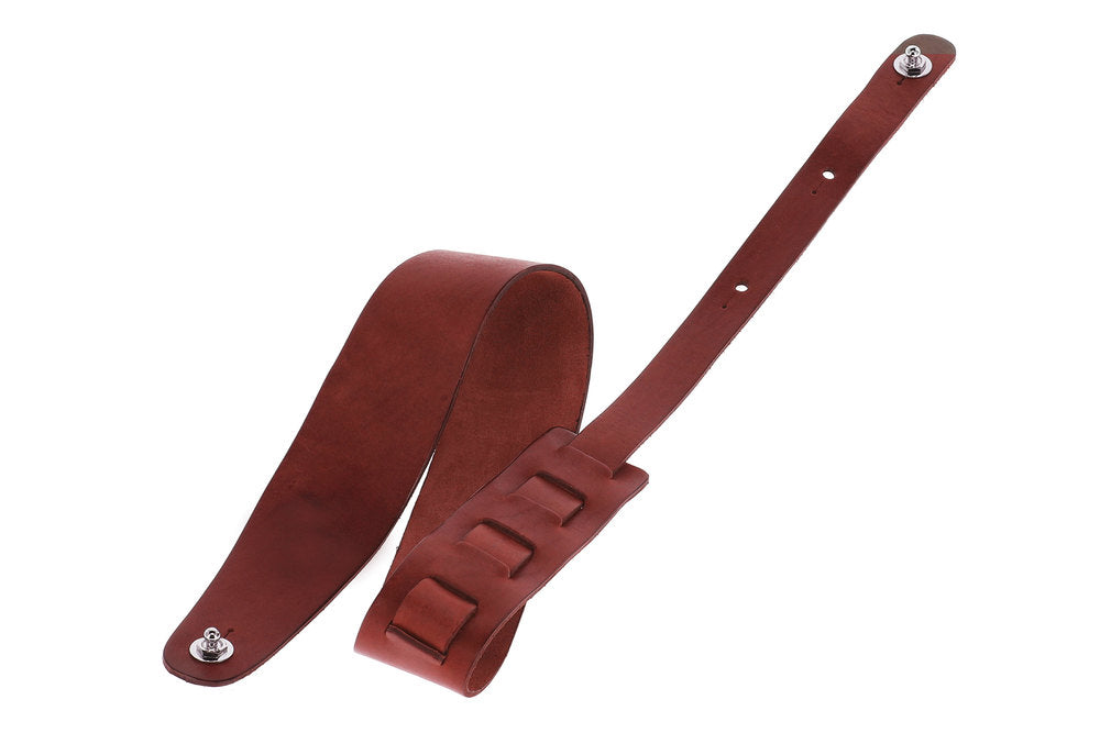 GEWA Premium Plain 70 gitarreim med Security Locks, rødbrun