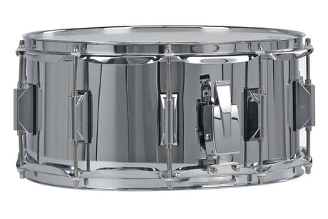 Basix Classic Steel skarptromme 14" x 6,5", forkrommet stål