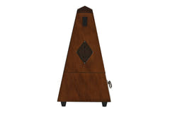 Wittner metronom pyramideform - nøttebrun matt 803M