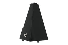 Wittner metronom i pyramideform - Svart høyglans 806