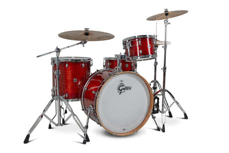 Gretsch skallsett Catalina Club - Høyglans karmosin-burst (CC2-R424-GCB)