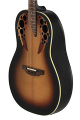 Ovation E-akustisk Gitarer Pro Series Elite Deep Bowl uten cutaway - Sunburst (1718-1-G)