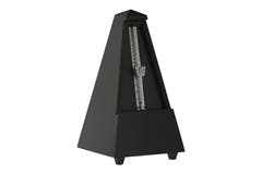 Wittner metronom, pyramideform - Black. matt 816M