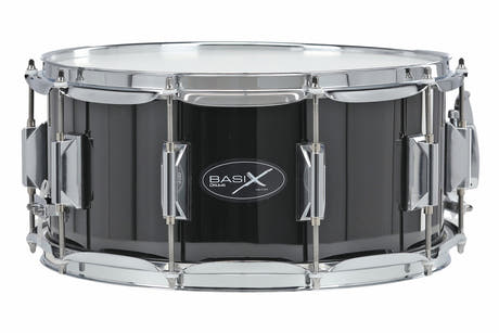 Basix Classic Wood skarptromme 14" x 6,5", poppel, svart
