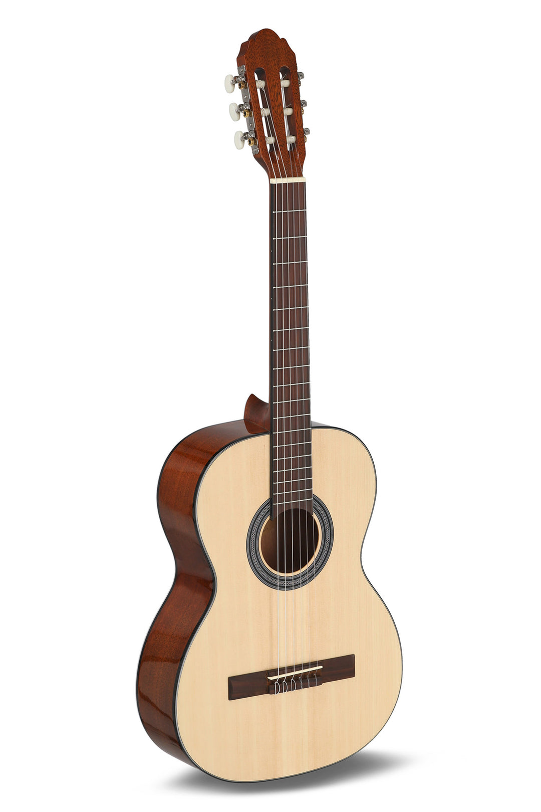 GEWA klassisk gitar Student Natural - 7/8 størrelse natur