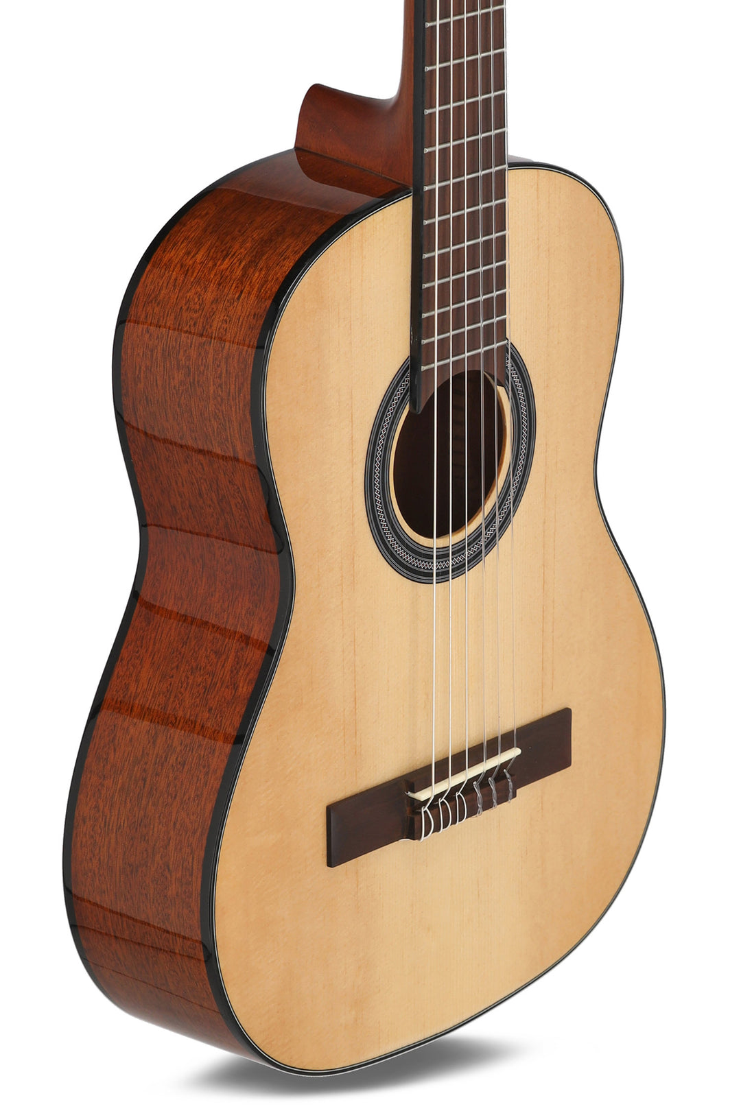 GEWA klassisk gitar Student Natural - 1/2 størrelse natur