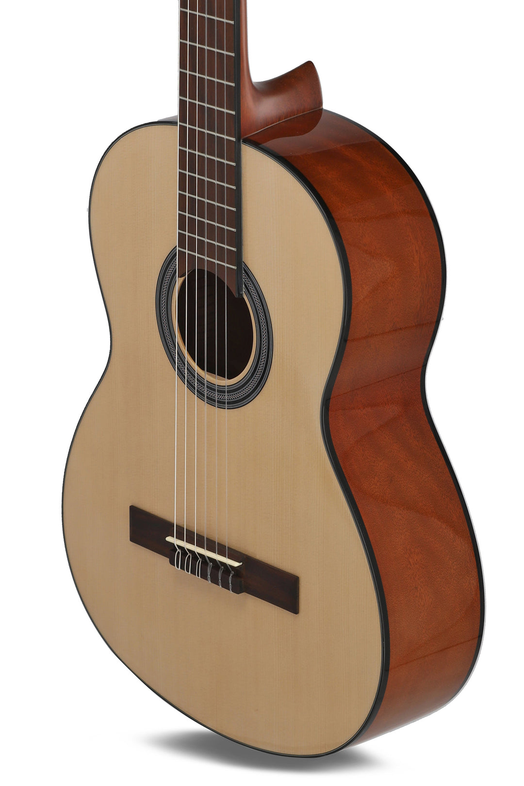 GEWA klassisk gitar Student Natural - 4/4 størrelse natur