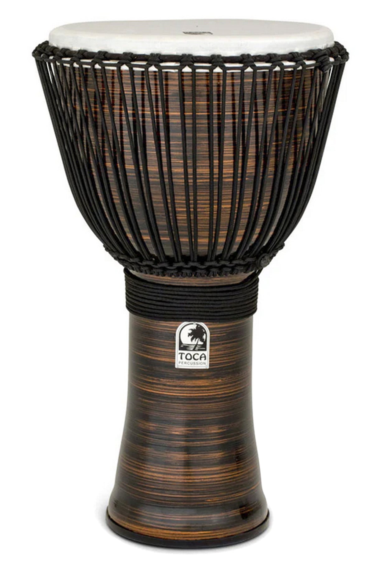 Toca Djembe Freestyle II Rope Tuned - Spun Copper med bag (TF2DJ-14SCB)