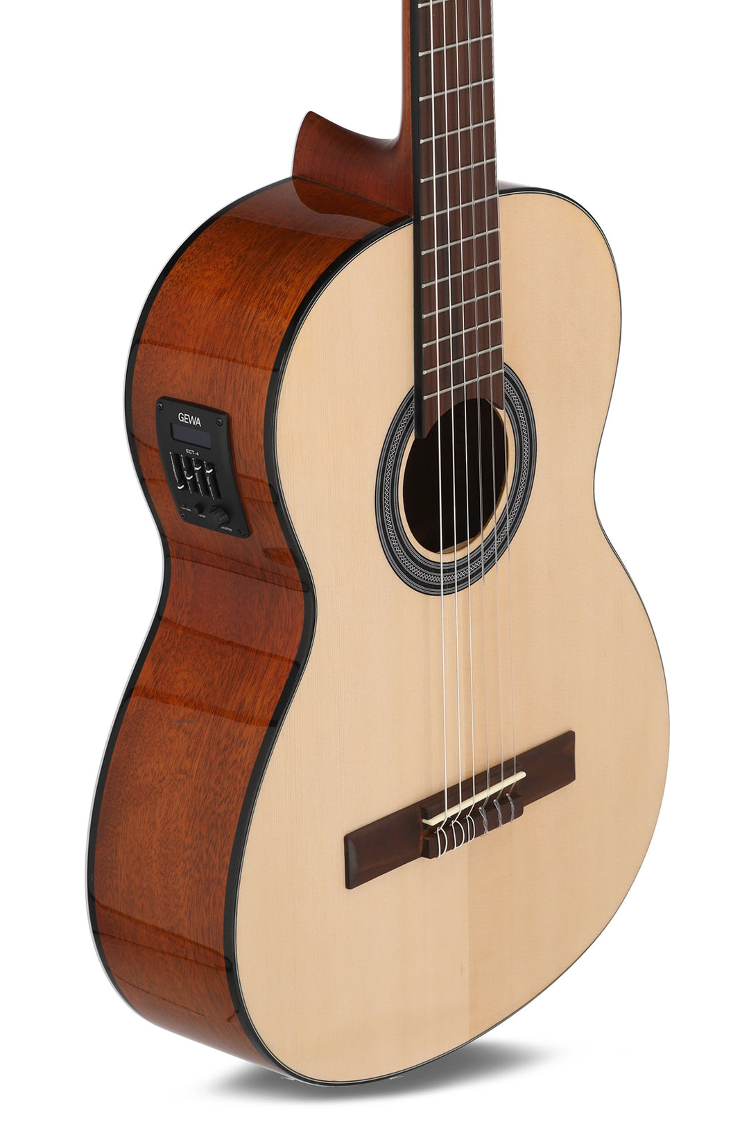 GEWA e-akustisk klassisk gitar Student - e-akustisk natur