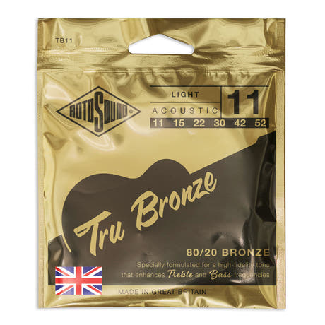 Rotosound Tru Bronze TB11 westerngitarstrenger 11-52