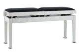 GEWA pianokrakk Deluxe Double - Hvit matt
