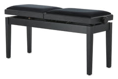 GEWA pianokrakk Deluxe Double - Svart matt