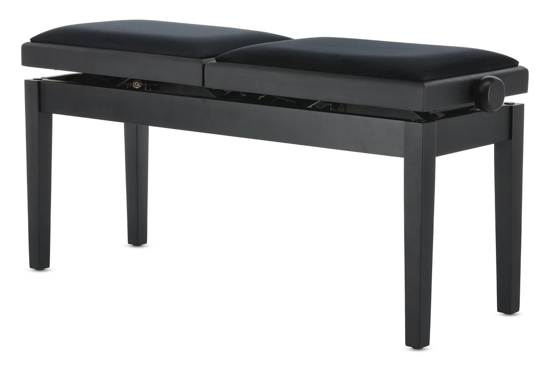 GEWA pianokrakk Deluxe Double - Svart matt