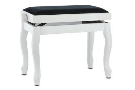 GEWA pianokrakk Deluxe Classic - Hvit matt