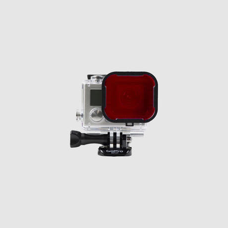 PolarPro Hero4 / 3+ Aqua Line rødt filter