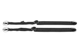 GEWA Fioliner-etui Air 2.1 - Ryggsekkstropper, 2 deler (svart karabinkrok 56-96 cm)