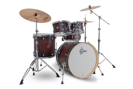 Gretsch skallsett Catalina Maple - Sateng dyp kirsebær-burst (CM2-E625-SDCB)