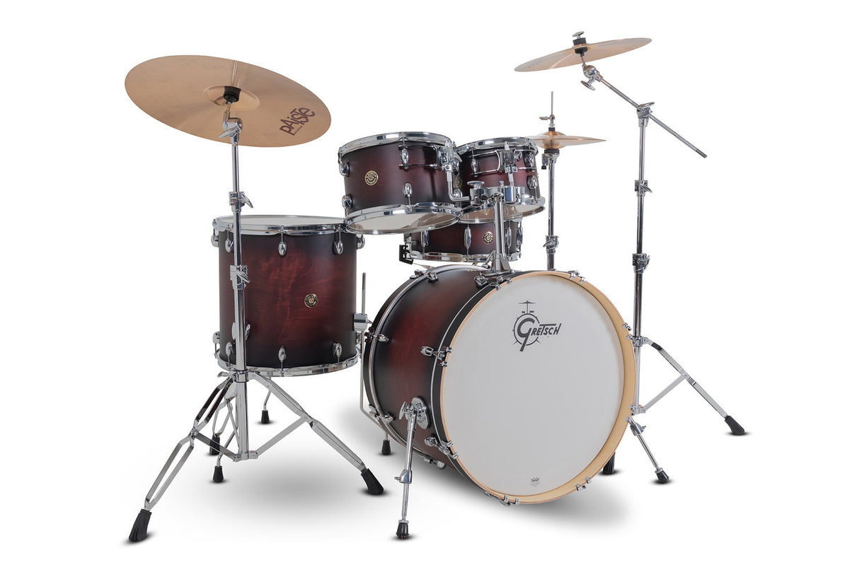 Gretsch skallsett Catalina Maple - Sateng dyp kirsebær-burst (CM2-E625-SDCB)
