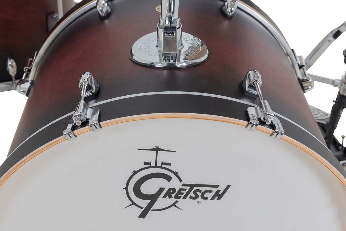 Gretsch skallsett Catalina Maple - Sateng dyp kirsebær-burst (CM2-E625-SDCB)