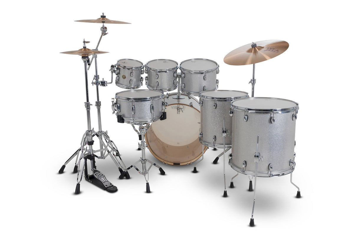Gretsch shell-sett Catalina Maple - Sølvglitter (CM2-E627-SS)