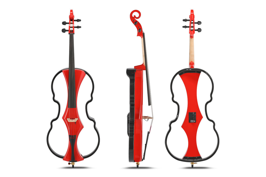 GEWA E-Cello Novita 3.0 - rød høyglans (4/4)