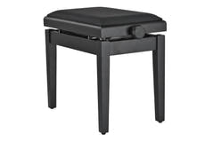 GEWA pianokrakk Deluxe Autolift Vinyl - Black matt (Seat black)