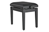 GEWA pianokrakk Deluxe Autolift Vinyl - Black matt (Seat black)