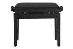 GEWA pianokrakk Deluxe Autolift Vinyl - Black matt (Seat black)
