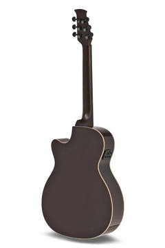 Applause E-akustisk Gitarer Jump OM Electro Cut Gloss - Cherry Burst (AEO-69-CB)