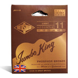 Rotosound Jumbo King JK11-10 westerngitarstrenger 11-52, 10 set