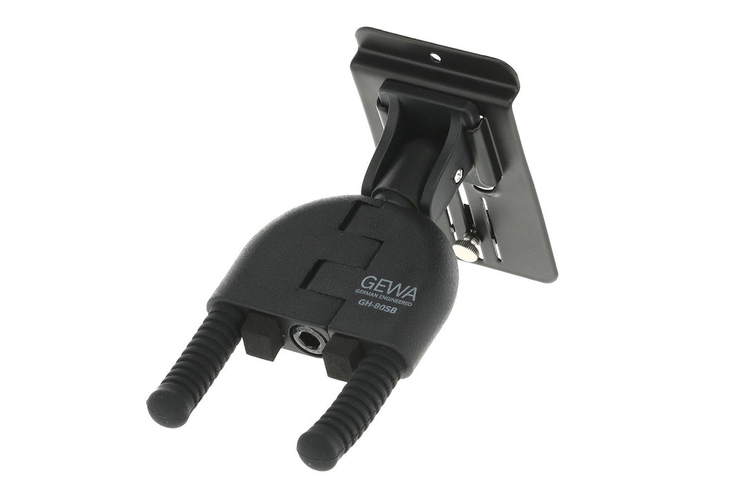 GEWA Gitarer veggfeste WallGrip - svart (GH-80SB)