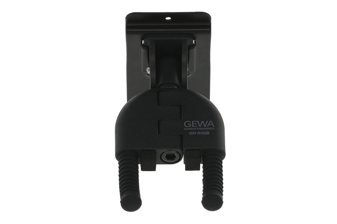 GEWA Gitarer veggfeste WallGrip - svart (GH-80SB)