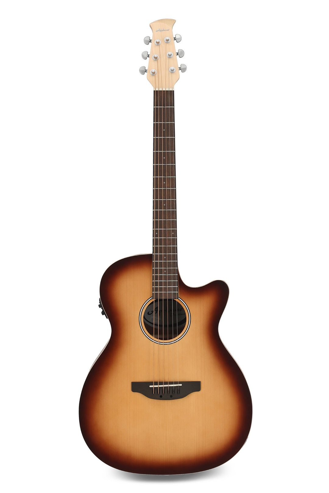 Applause E-akustisk Gitarer Jump OM Electro Cut - Peach Burst (AEO-69-PB)