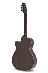 Applause E-akustisk Gitarer Jump OM Electro Cut Gloss - Tobacco Burst (AEO-69-TB)