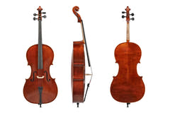 GEWA Sonata Europa cello 3/4, satt opp med massarandubabue og etui
