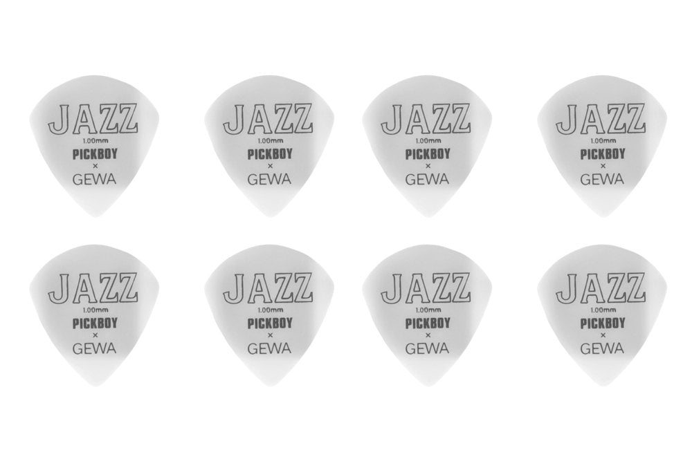 Pick Boy Jazz GEWA Edition plekter 1,00 mm medium, 8 stk.