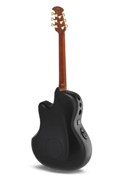 Ovation elektroakustisk Gitarer Celebrity Elite Deluxe Plus Ltd 2026 dyp kontur - Amber Satin (CDX40P-FM-G)