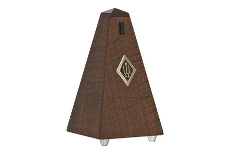 Wittner metronom pyramideform - nøttebrun, høyglans 813
