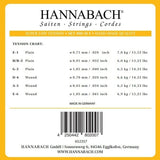 Hannabach-strenger til klassisk gitar Serie 800 Super Low Tension sølvbelagt - Sett super lav (800 SLT)