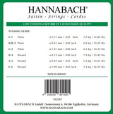 Hannabach-strenger til klassisk gitar Serie 800 Low tension sølvbelagt - Sett lav (800LT)